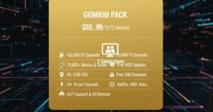 Golden IPTV Smarters Pro Pricing Plans