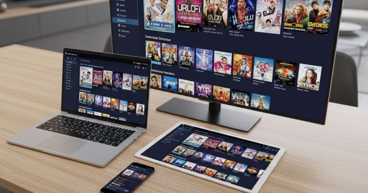 IPTV Smarters Pro compatible with Smart TV, Android, iOS, and PC.