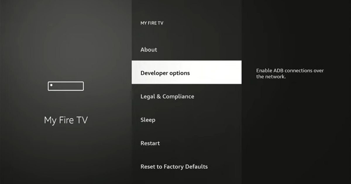 FIRESTICK DEVELOPER SECTION