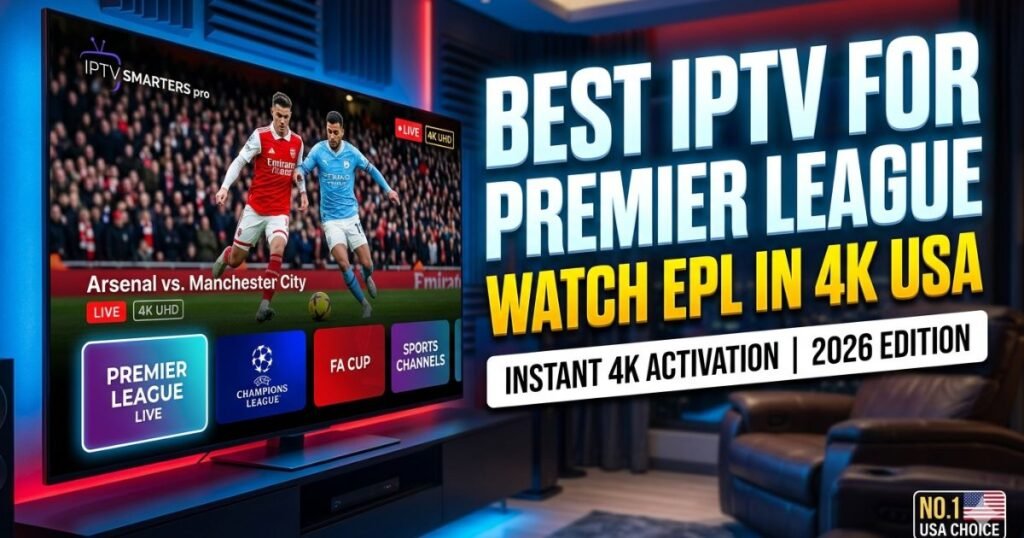 Best IPTV for English Premier League 2026: 4K USA Streaming Guide